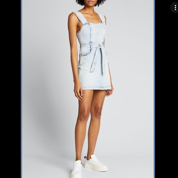 ALICE + OLIVIA Square Neckline Mini Dress Size: M | US 8 - Picture 3 of 10